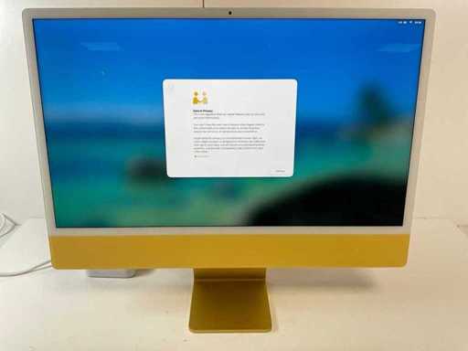 Apple iMac 21.1 24", Apple M1, 8 GB RAM, 251 GB NVMe All-In-One Desktop