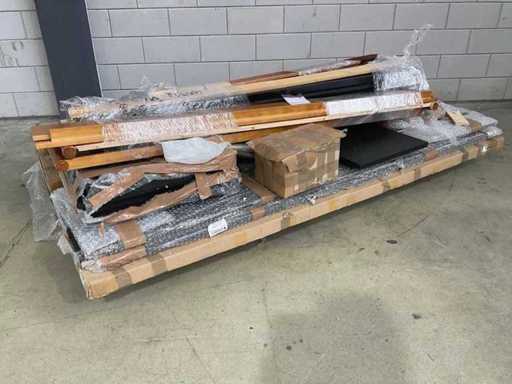 Mărfuri de returnare pe paleți