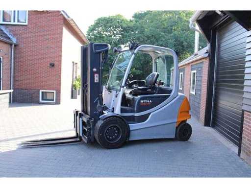 Still - 2010 - RX60-40 - 4,33M Triplex, positionneur de fourche, levier libre, levier latéral - Batterie depuis 2018 - Chariot élévateur