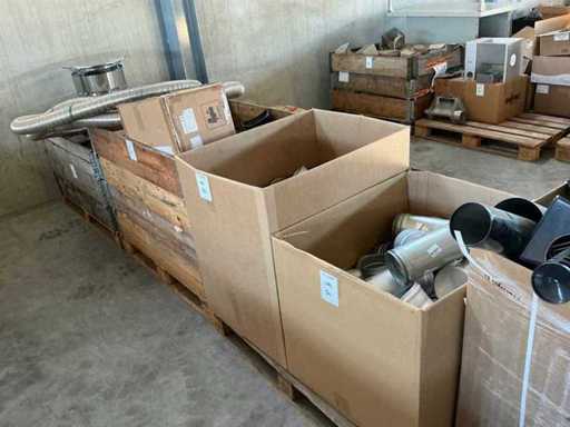 Partij installatie materiaal