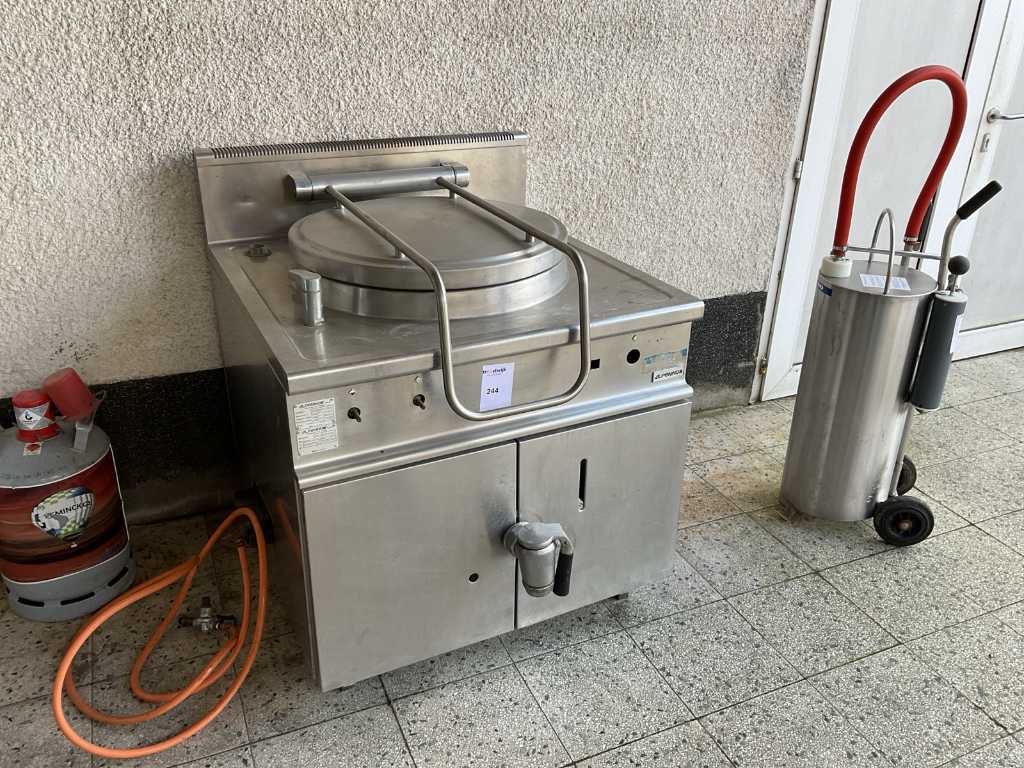 Alpeninox 40 100 403 Gas-fired boiling kettle