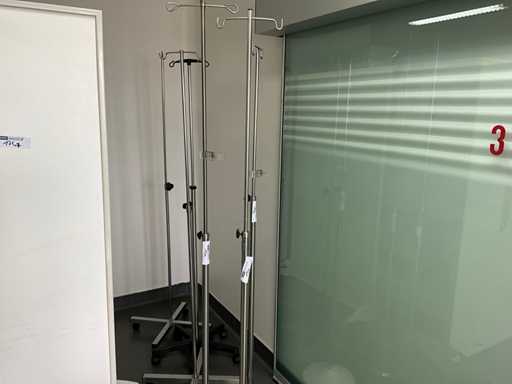 Set van infuushouder