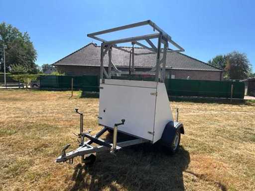 Mobiele reclame aanhangwagen 750kg