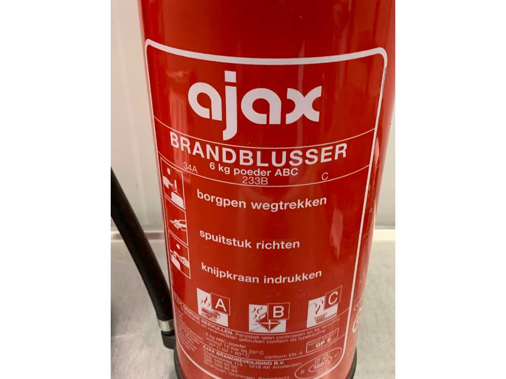 AJAX - 6kg Pulver ABC - Feuerlöscher (2x)
