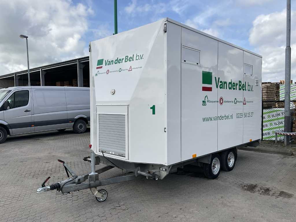 2000 Peters PTRA Decontamination trailer