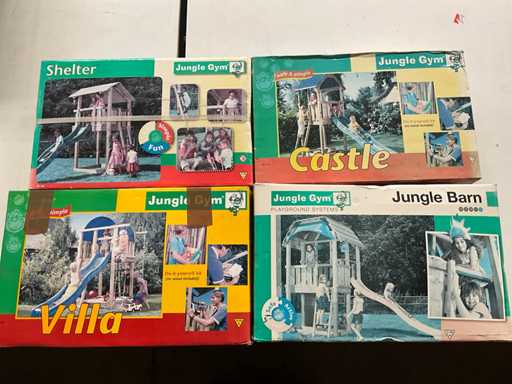 Jungle Gym diverse Montagesets für Kinderspielgeräte (4x)