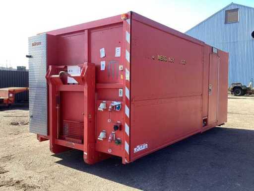 Kontener wojskowy Jednostki Dezynfekcyjnej Zikun 2004