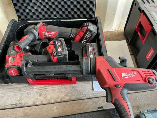 Milwaukee Battery tools (3x)