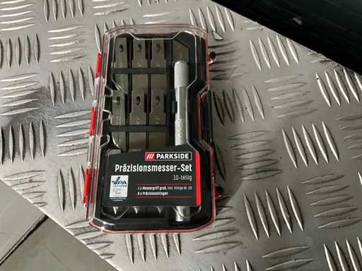 Parkside 10-częściowy zestaw noży Precision (10x)