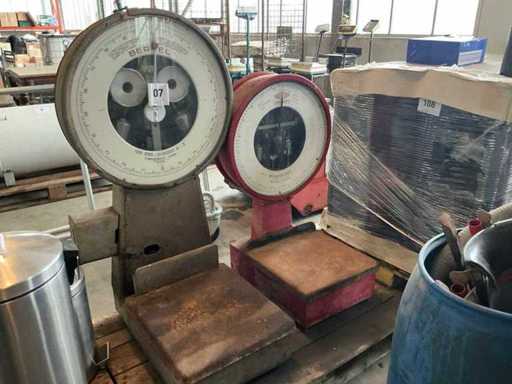 Berkel/Molenschot Vloerweegschaal (2x)