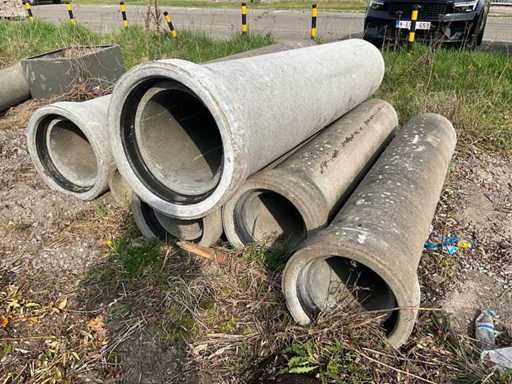 BOVIN EN 1916 / DN 300 Concrete sewer pipes (10x) and 2x Tubobel Aqua