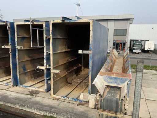 Buncăr de siloz din beton