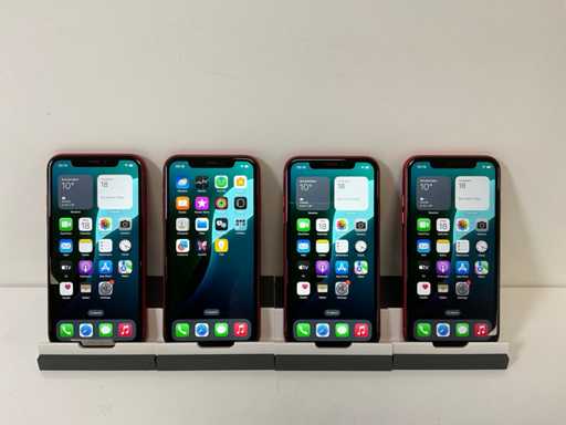 Apple iPhone XR - 64 GB - Red (4x)