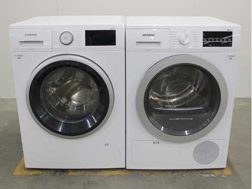 Pralka iSiemens iQ500 iSensoric bestCollection i-Dos iQdrive oraz suszarka Siemens iQ500 iSensoric