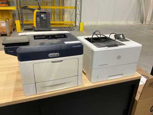 Xerox, HP B400, M506 Versalink, LaserJet Laserprinter (2x)