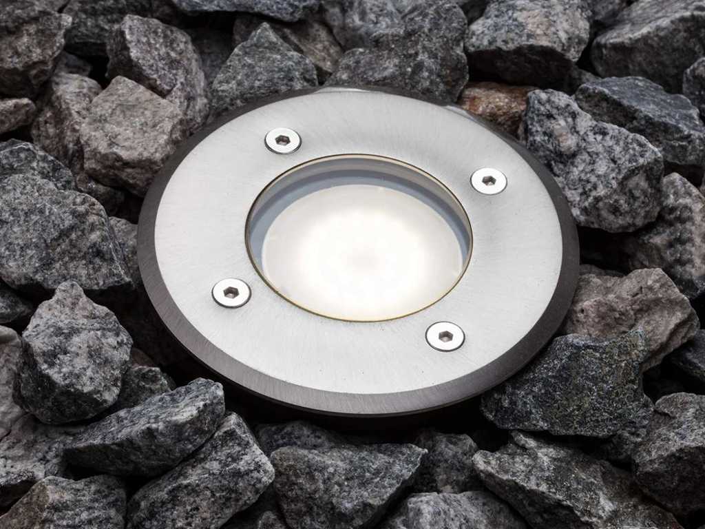 12 x GT Opal ground recessed spotlight round