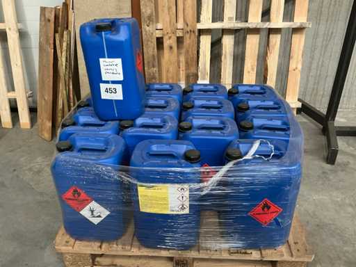 Bottles Kluthe haku rinse lacquer thinner/wet paint cleaner (16x)