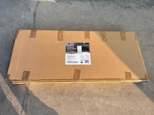 Cürv - CE-G15060-W - Infrarood Glasverwarming Wit 150x60 - 1000W - 2022