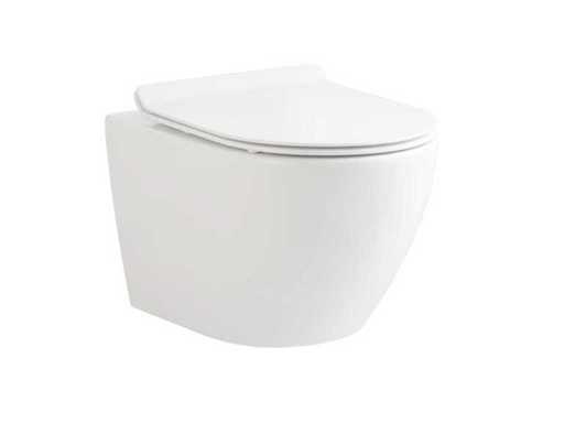 Aloni - ECO5514.01 - Toaleta wisząca bez ramki 2 w 1 wraz z deską