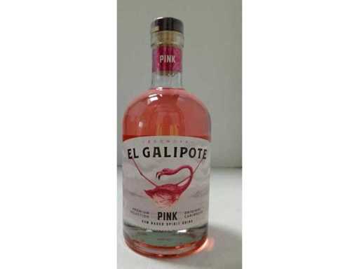 Set di 60 bottiglie di liquore al rum - El Galipote