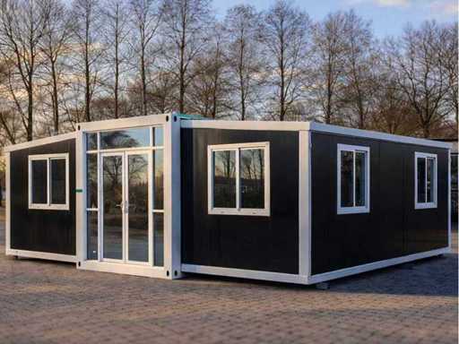 2026 Rhino Houses 36.5 m2 2 bedrooms, bathroom and kitchen Mobile living unit / Tiny house