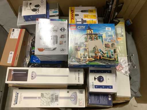 Marchandises de retour de palettes