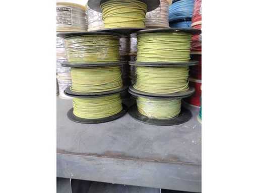 CABLE.CO.LTD - Stijl 1007 - AWG 24-draads kleur GEEL/GROEN