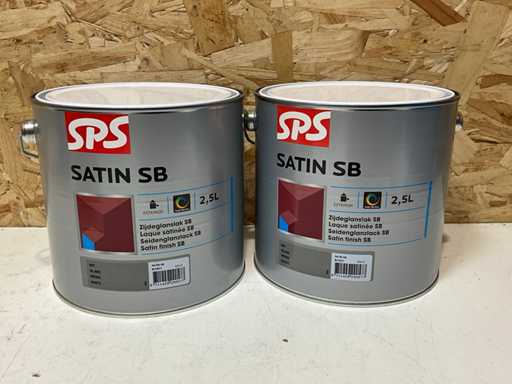 SPS Satin SB Zijdeglanslak Exterieur 2.5L (4x)