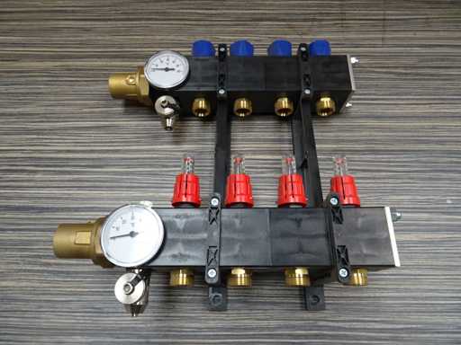 Underfloor heating distributor