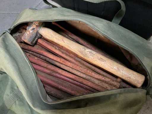 Set di perni in acciaio