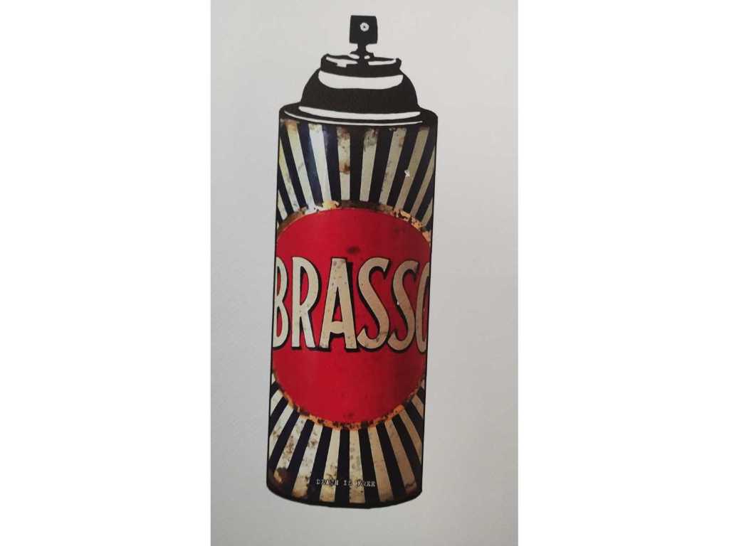 Vintage Brasso Tin 