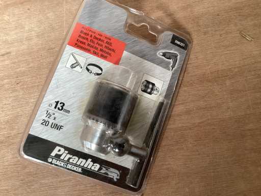 Piranha X66321 Boormachinekop voor diverse merken (32x)