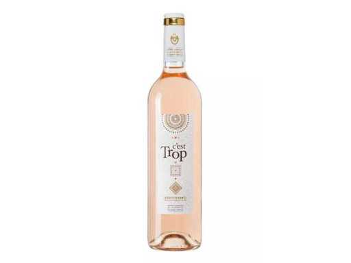 C'est Trop Rosé – Meisterwinzer von La Presqu'il de Saint Tropez – Mittelmeerwein – Rosé-Wein (18x)