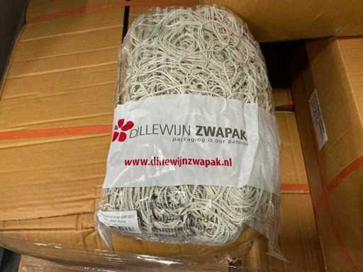 Partia gumek Dillwijn Zwapak 80x1,5 mm, białe, 1kg na worek (300x)