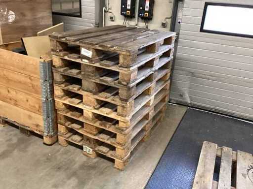 8x Euro pallet come mostrato nella foto