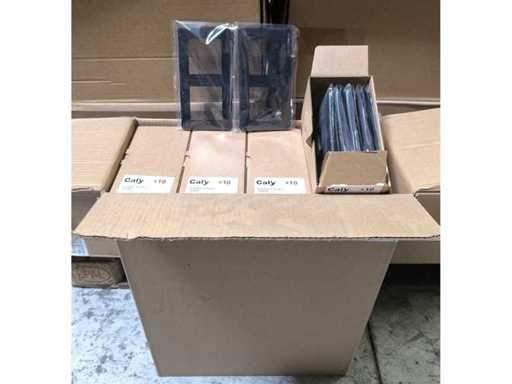 DEBFLEX - CALY - Placă dublă neagră de acoperire (200x)