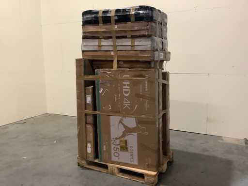 Pallet Televisies Retourgoederen - 7 items