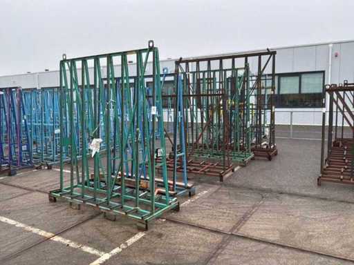 Lotto di varie dimensioni di ponti in vetro (8x)