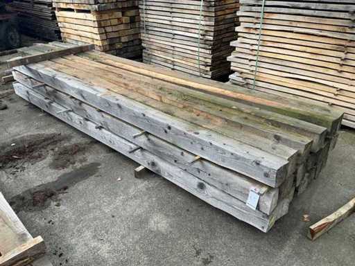 Larch beam 13x13 cm (18x)
