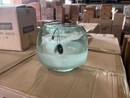 Riverdale mood light votive green 18 cm (6x)