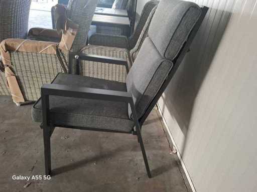 Milano - Scaun de grădină (4x)