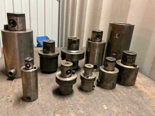 Diverse verlengstukken voor kotterkoppen (10x)