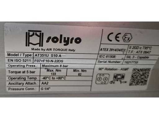 SOLYRO - AT351U S10A - Actuator de supapă ATEX (2x)