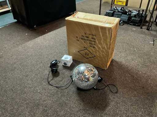 König DL-Motor 20 Sfere da discoteca con motore (3x)