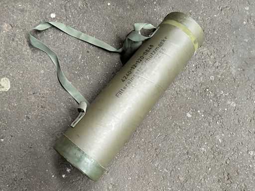 Aufbewahrungsrohr für Gasmaskenfilet (32x)