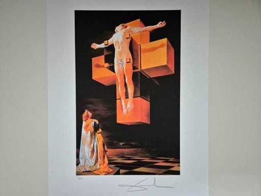 Dali, Litho. « Corpus Hybercubus »