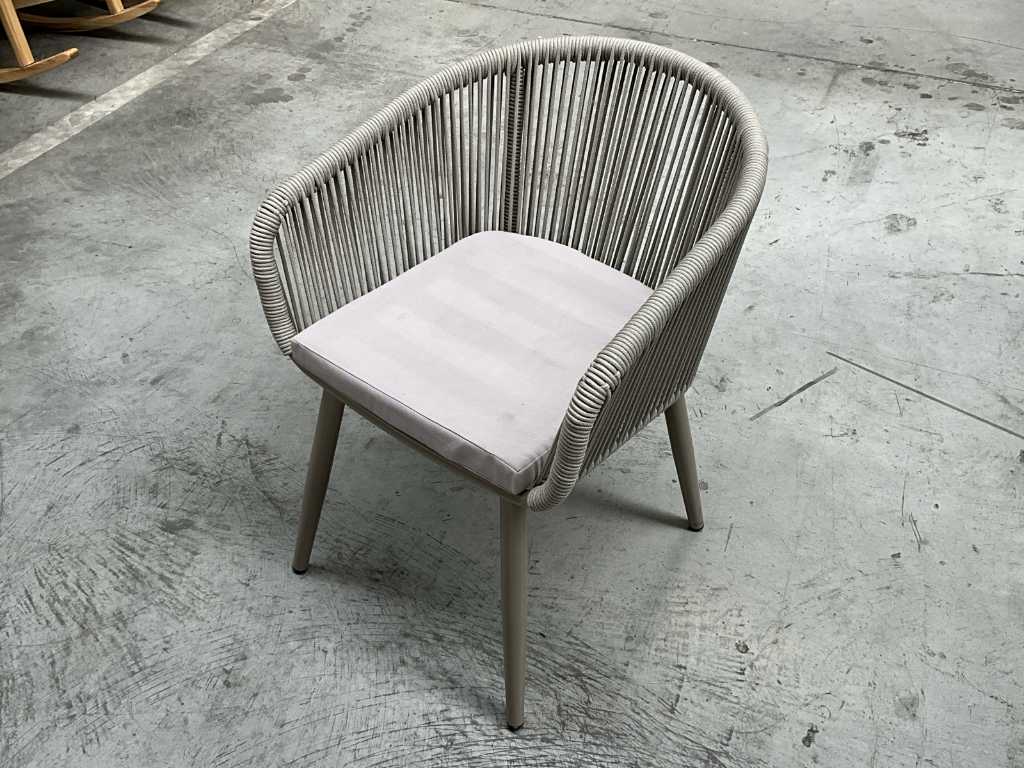 6x Alu side chair LIV•OUT Pure