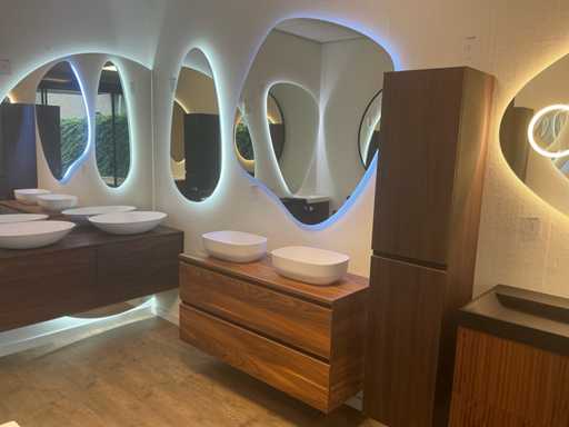 Gliss Design Zeus Badmeubelset 140