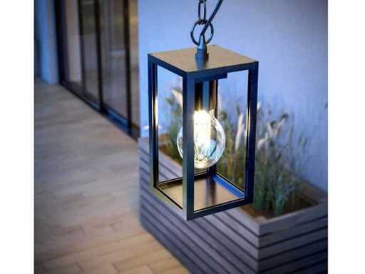 4 x Venezia outdoor wall lamp black