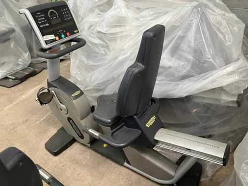TECHNOGYM - Excite Recline 700 SP - Silver - Recumbent Bike